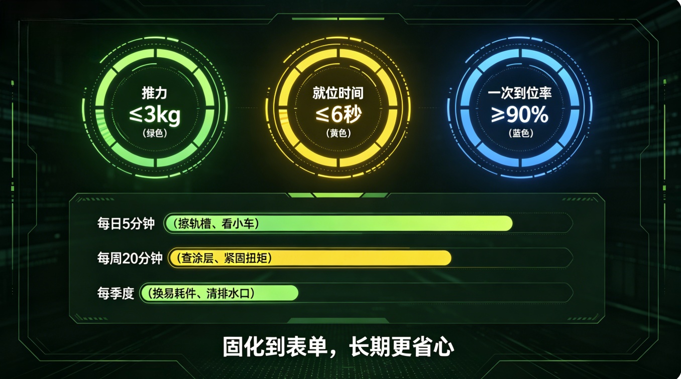 KBK耐腐蚀维护三项数据与三级快检图 KBK耐腐蚀维护三项数据与三级快检图