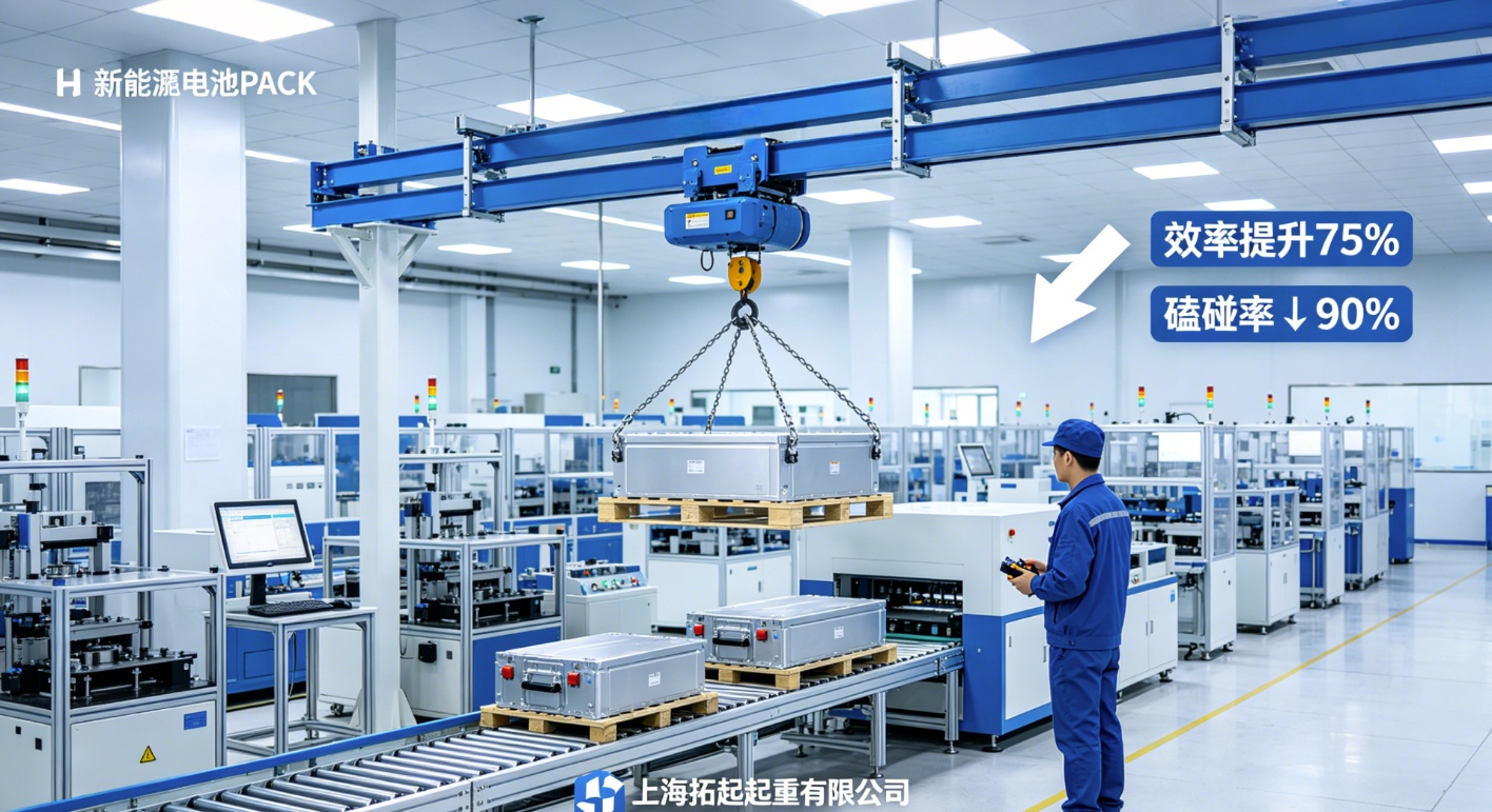 新能源PACK线KBK模组搬运 新能源PACK线KBK模组搬运