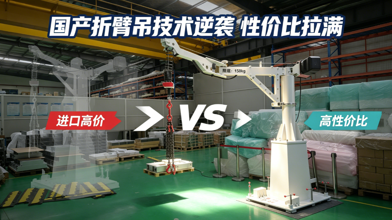 国产折臂吊技术突破，性价比超越进口品牌