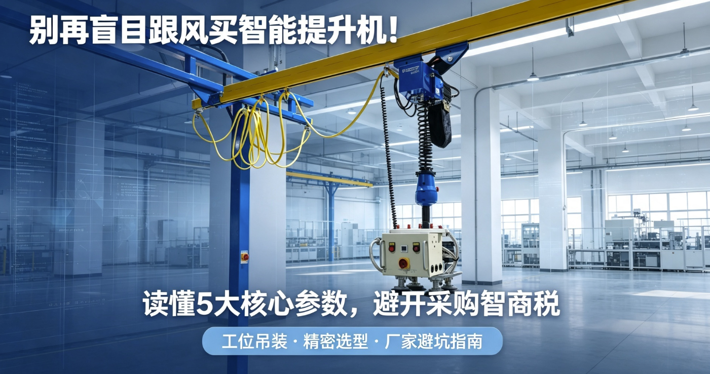 智能提升机五大核心参数采购避坑封面图
