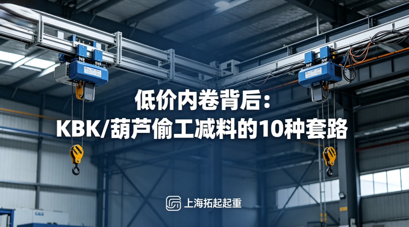 上海拓起起重解析 KBK 葫芦减配套路 上海拓起起重解析 KBK 葫芦减配套路