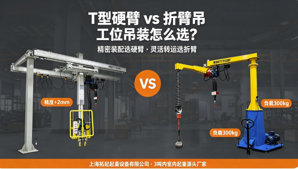 上海拓起起重 T 型硬臂折臂吊对比封面 上海拓起起重 T 型硬臂折臂吊对比封面
