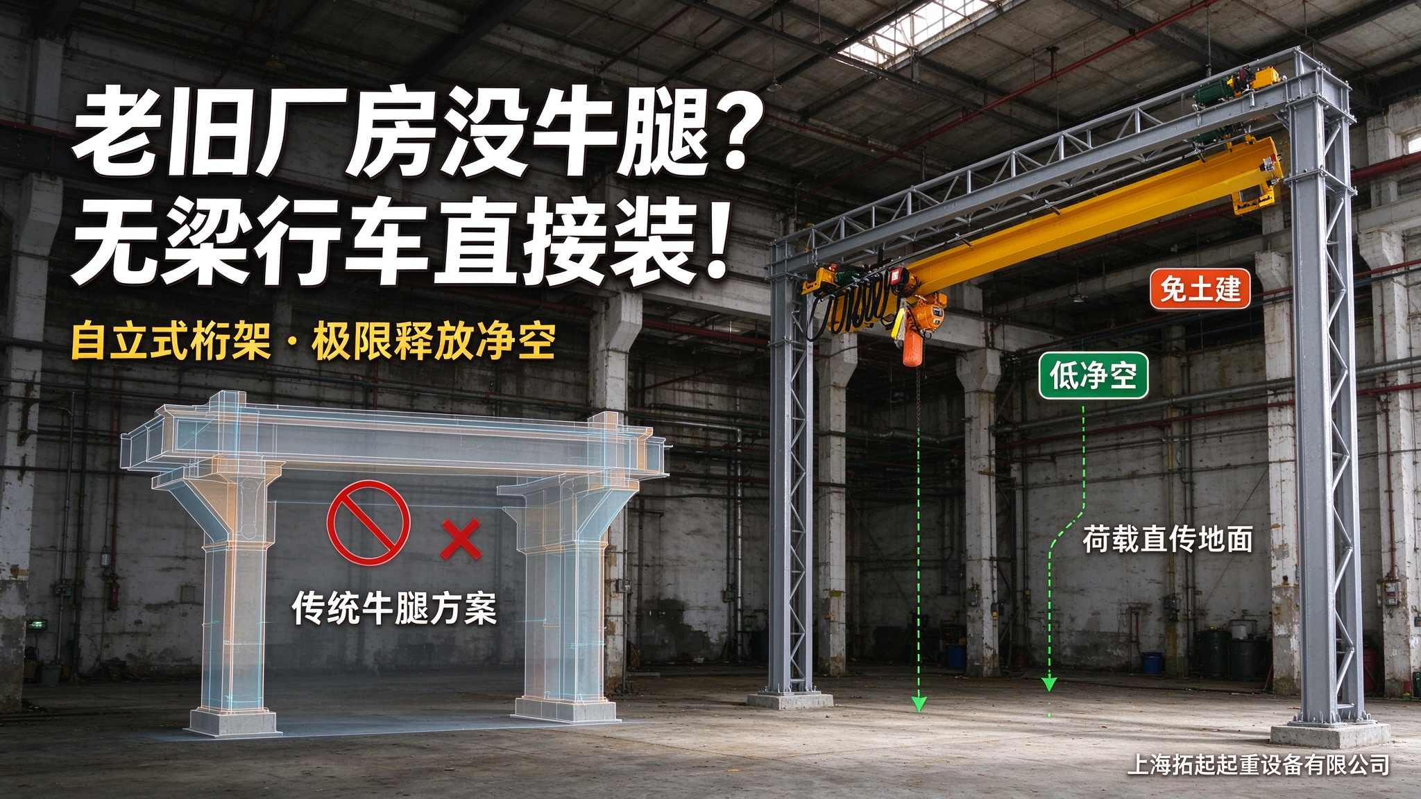 上海拓起起重无梁行车封面 上海拓起起重无梁行车封面